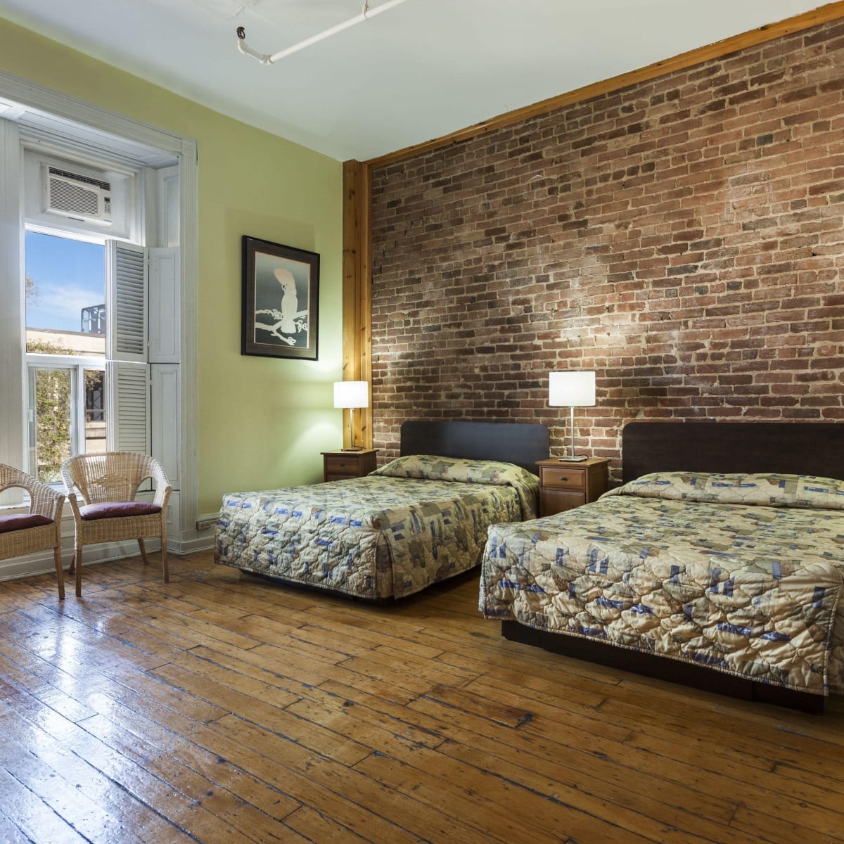 Abri du Voyageur Hôtel, une chambre