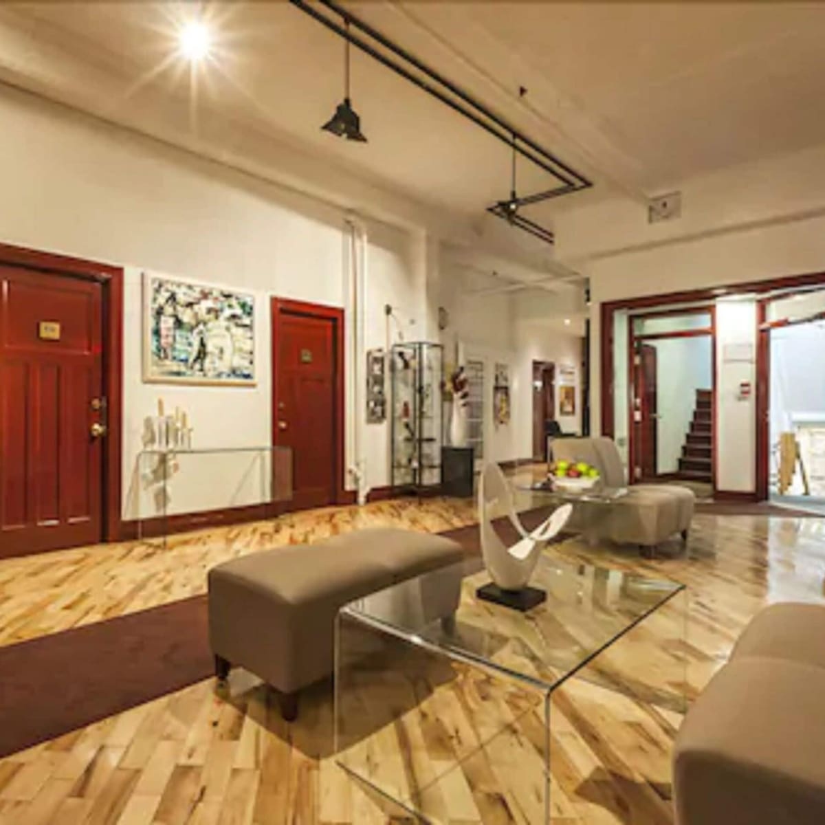 Abri du Voyageur Hôtel, hall d'entrée