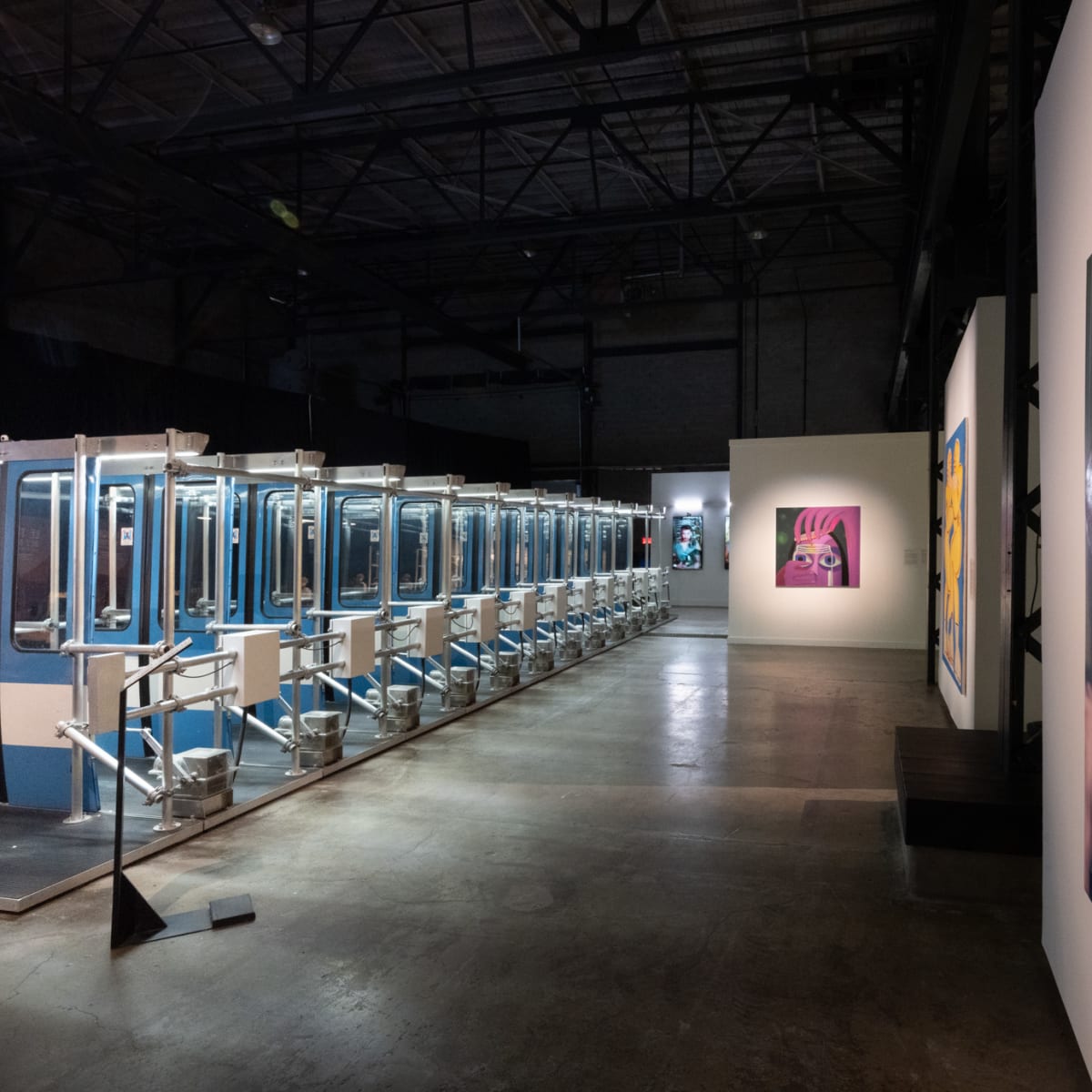 Exposition de l'arsenal art contemporain.