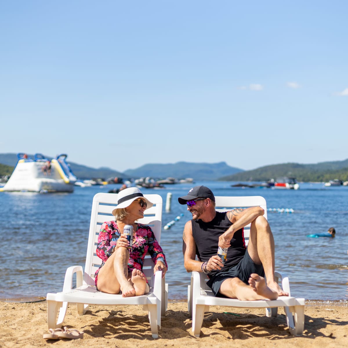 Plage - Association de villégiature Tremblant.