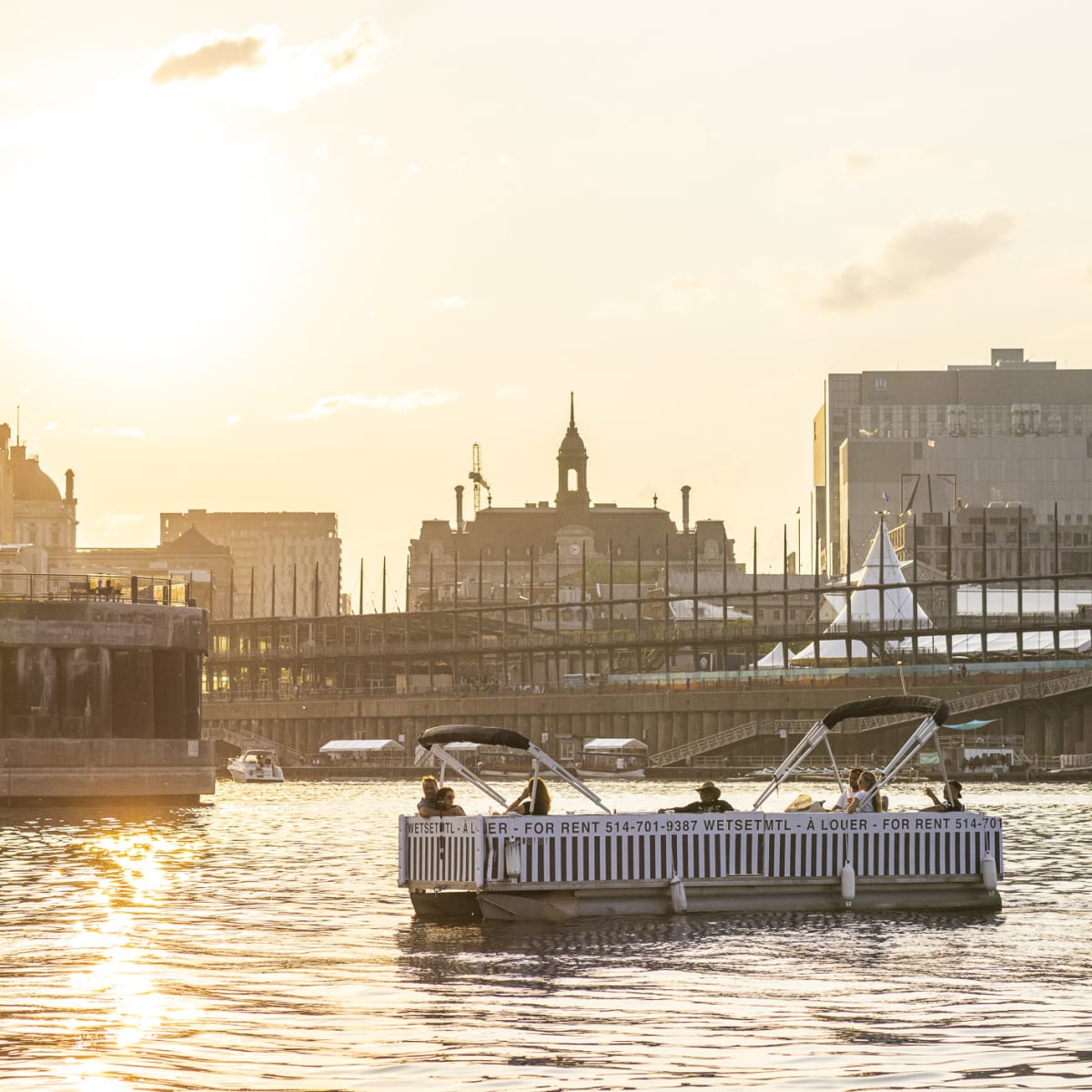Bateau d'Aventures Wet Set MTL.