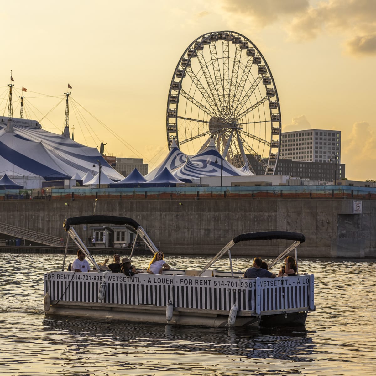 Bateau d'Aventures Wet Set MTL.