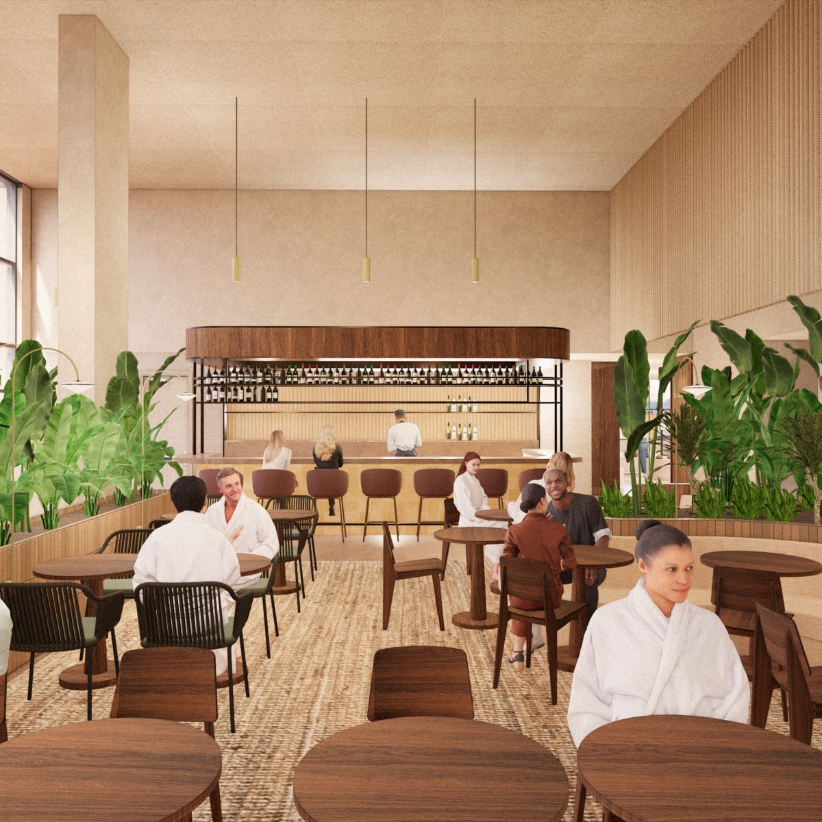 Bistro - AWŪ sanctuaire urbain – DIX30.