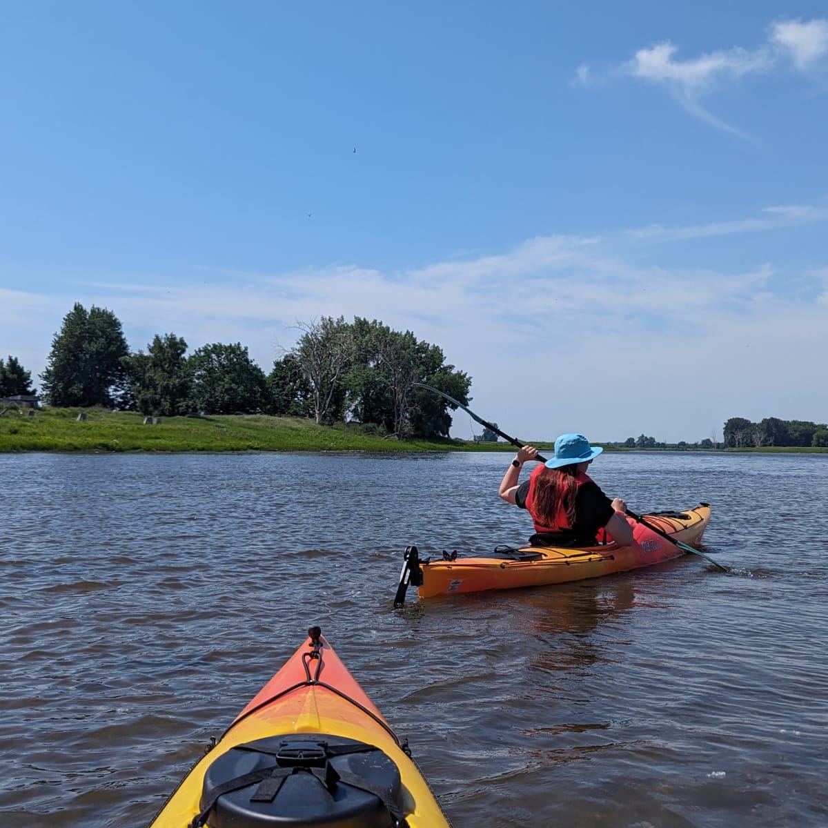 Sortie en kayak, Base nautique de Repentigny.