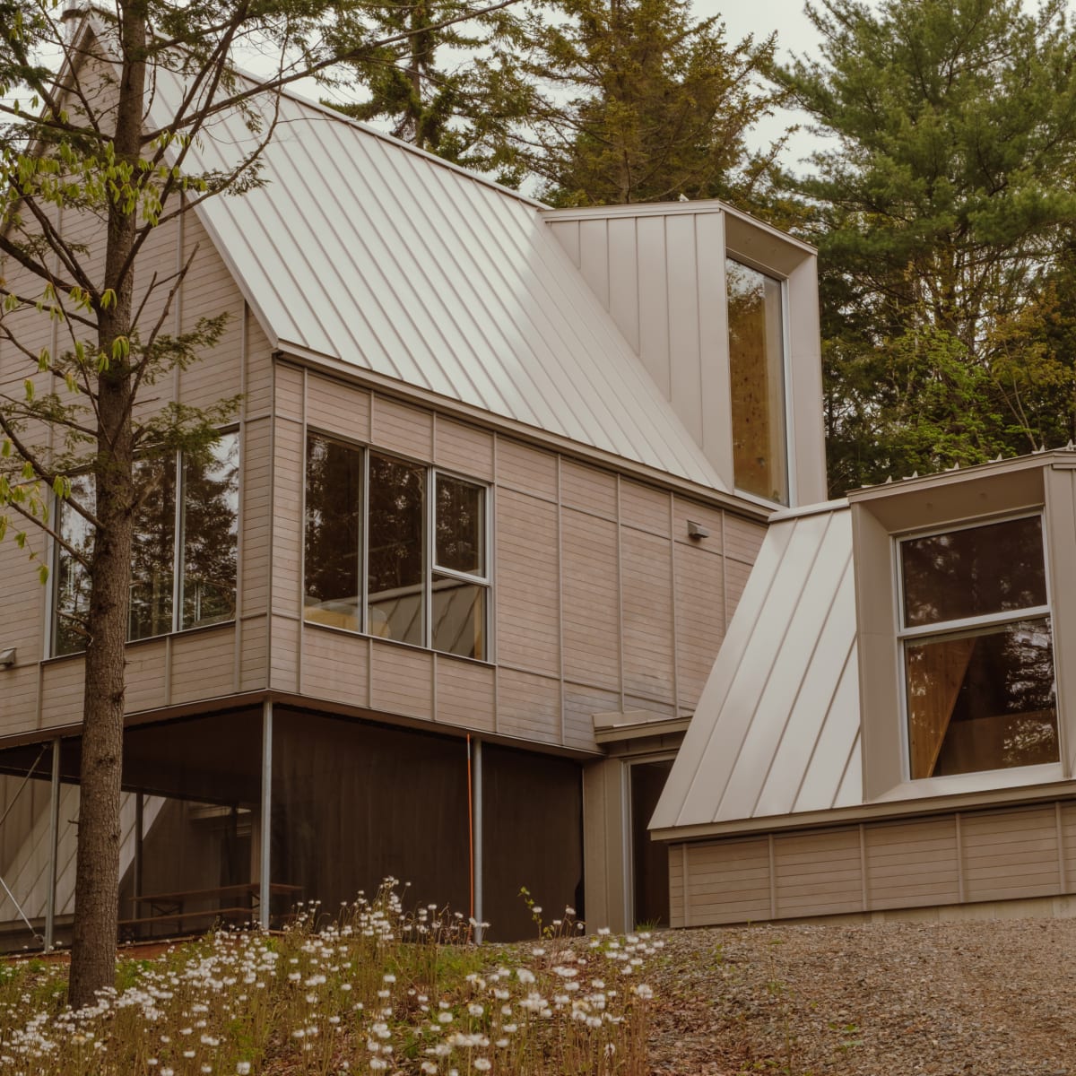 Chalet BESIDE en été.