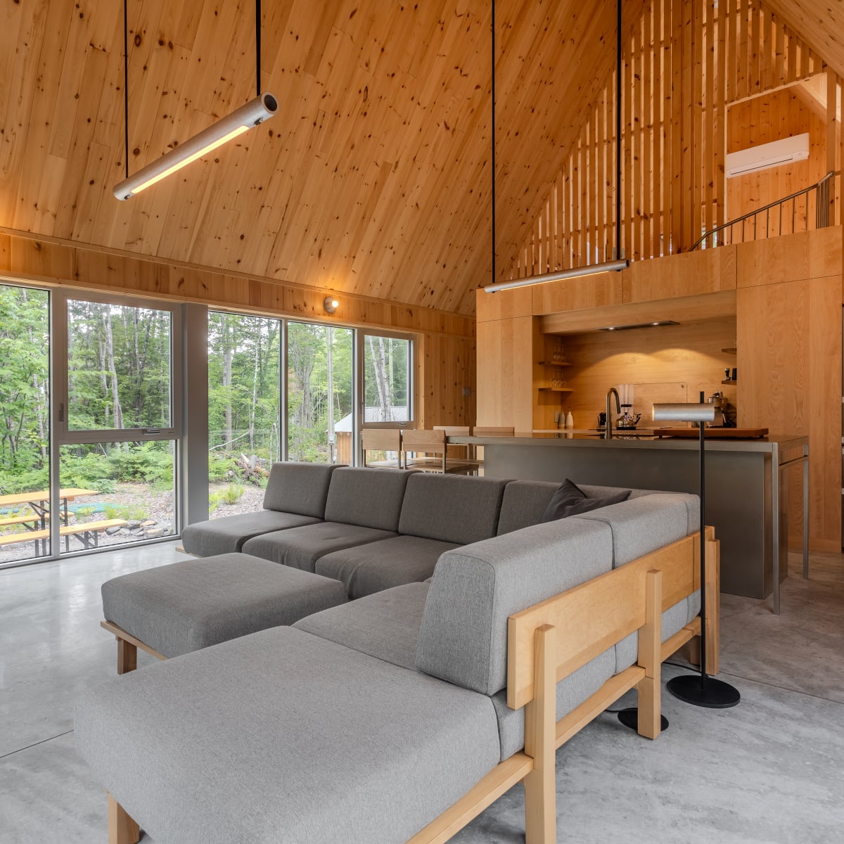 Chalet BESIDE en été.