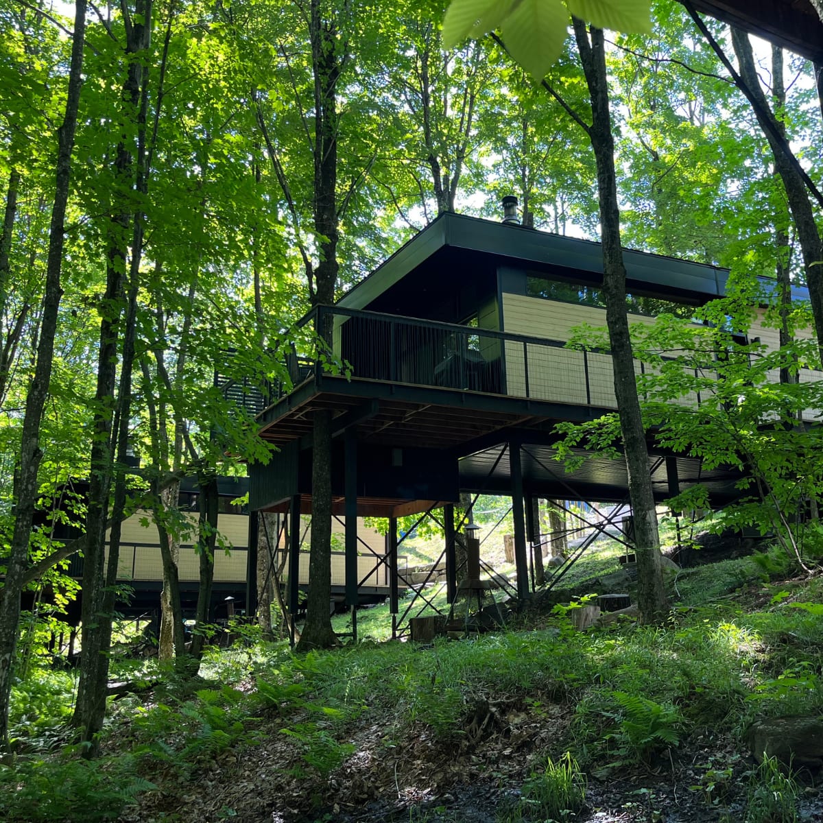 Les chalets de cabin Sutton.