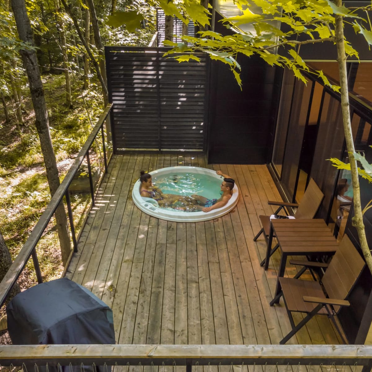 Spa au cabins Sutton.