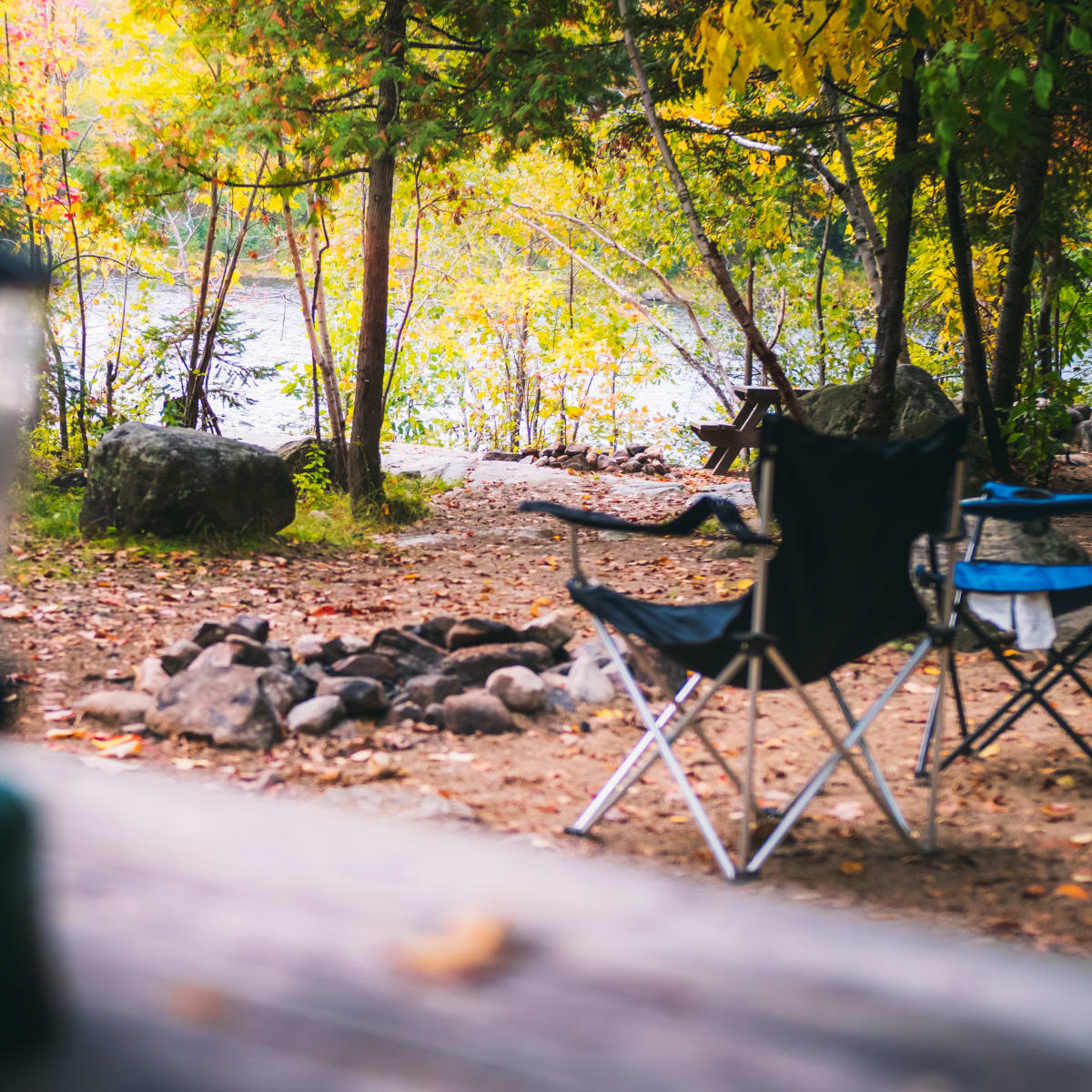 Camping Parc de la Rivière Batiscan.