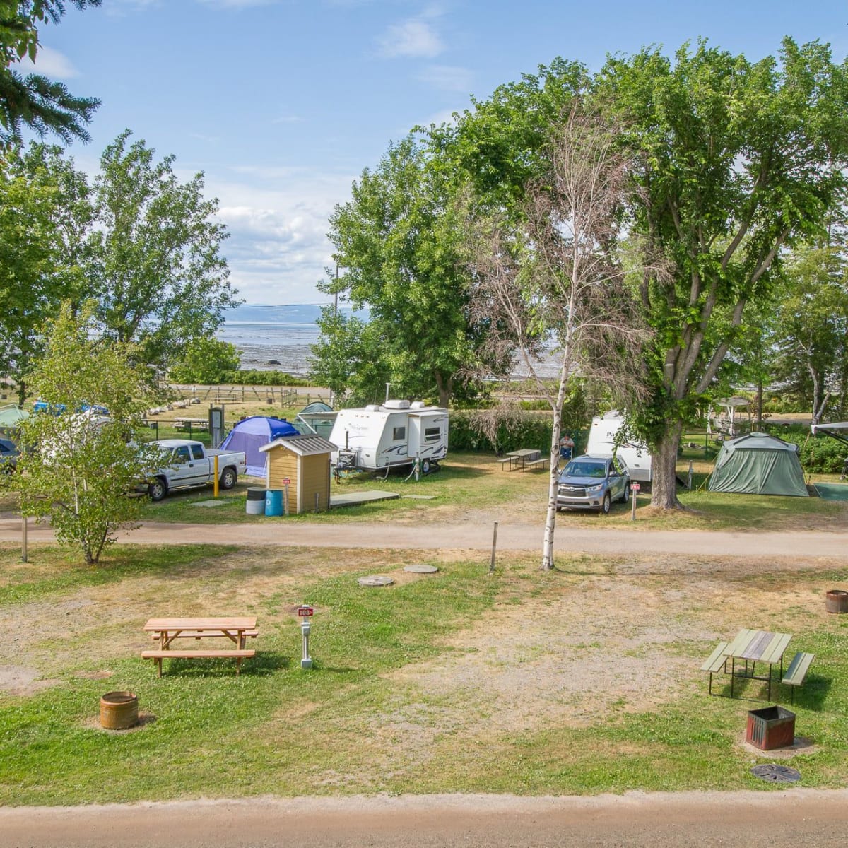 Camping Rivière-Ouelle - Sites de camping