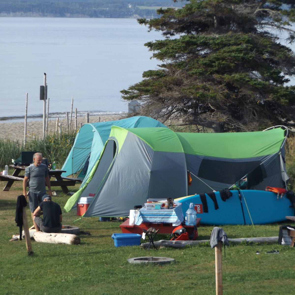Camping à Cap Aventure en Gaspésie