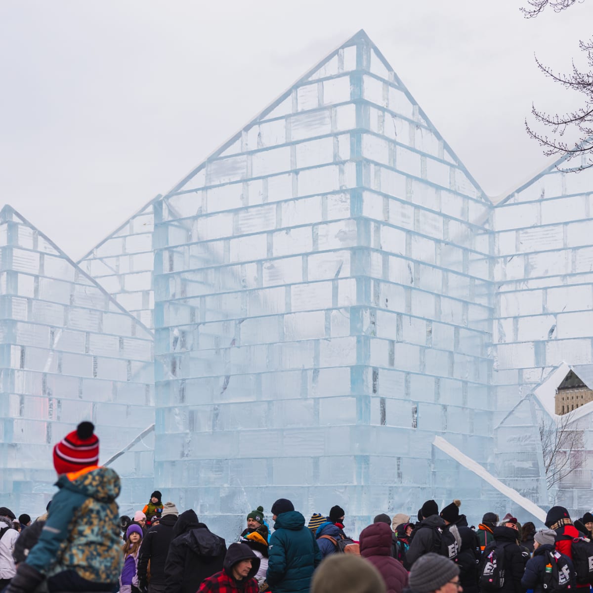 Québec Winter Carnival - Ice castle