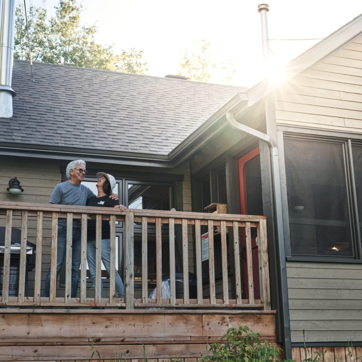 Chalets de la réserve faunique de Rimouski