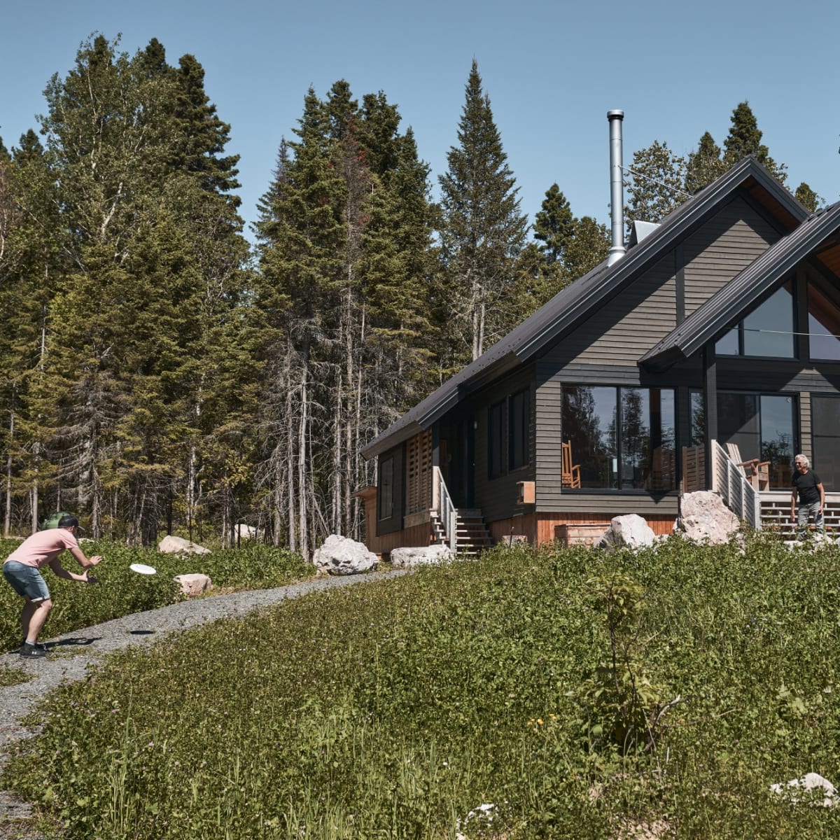 Chalets de la réserve faunique de Rimouski