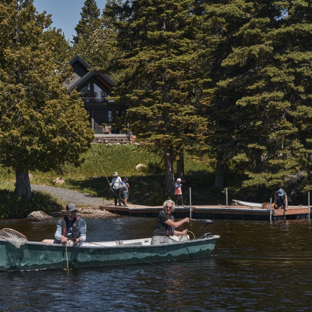 Chalets de la réserve faunique de Rimouski