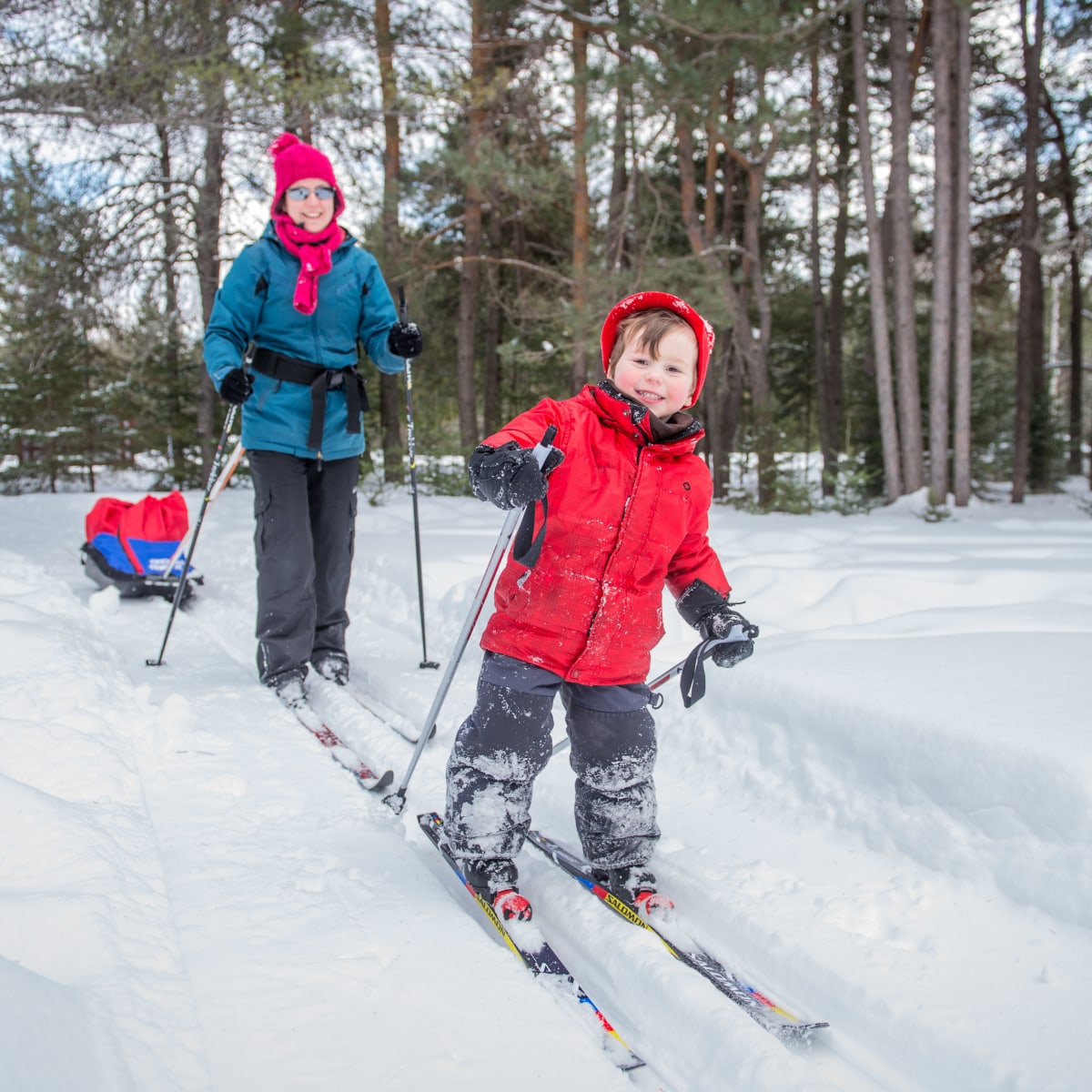 Ski de fond.