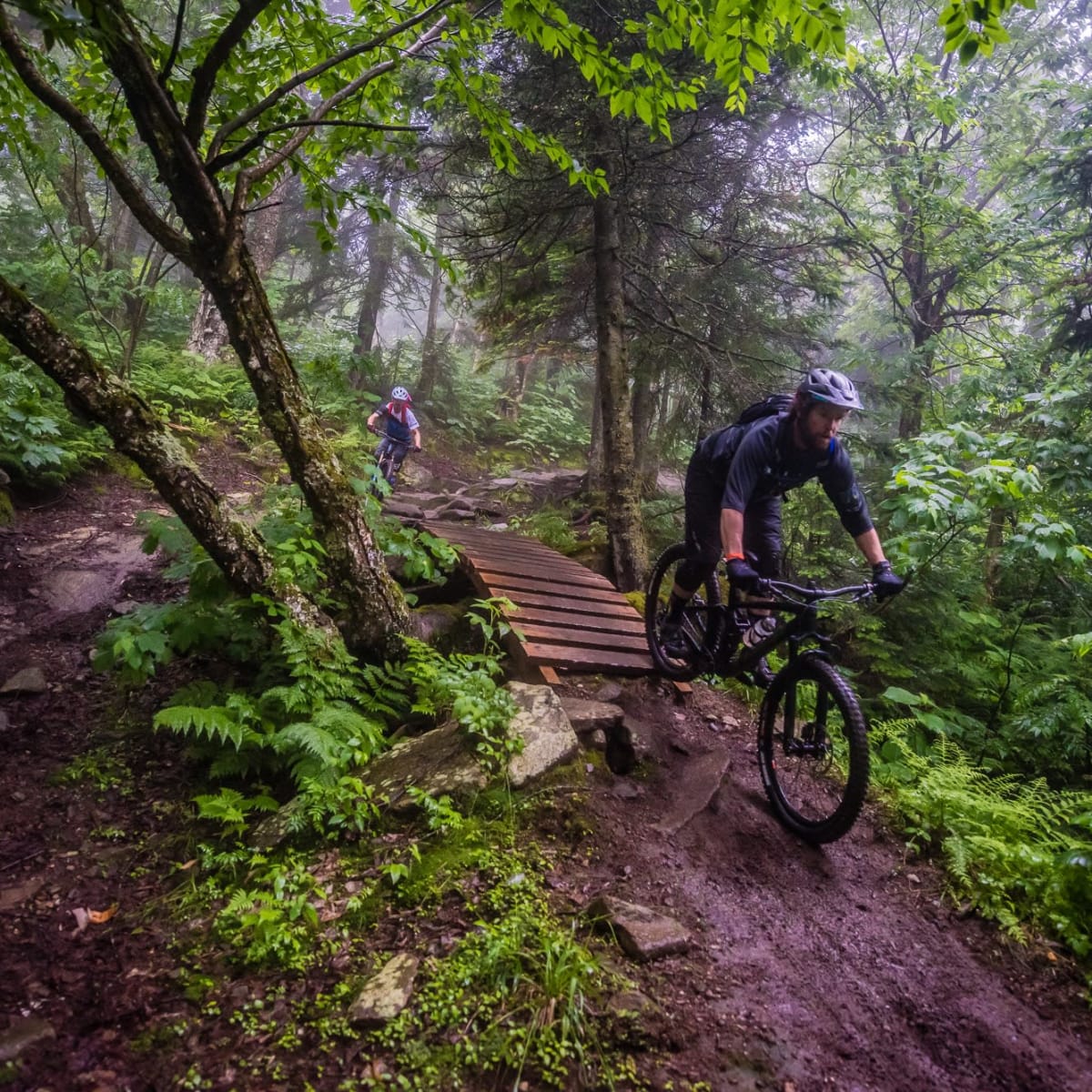 Vélo de montagne.