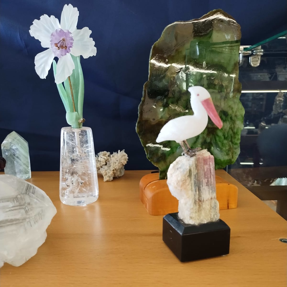 Pélican et fleur - Collection Lux Æterna.