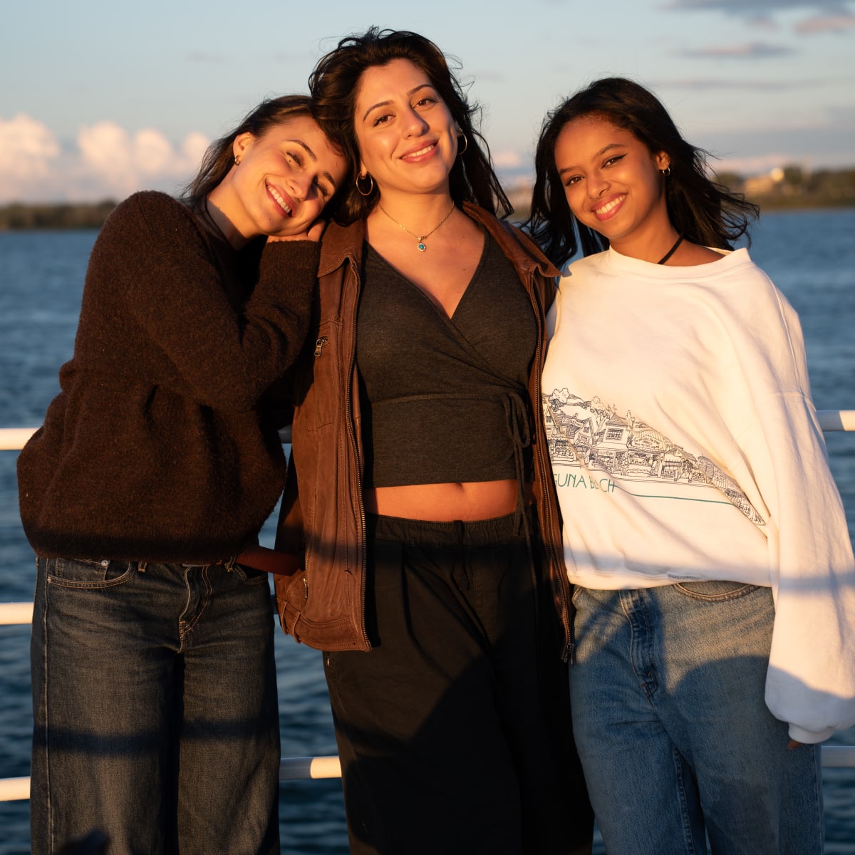 Famille en croisière.