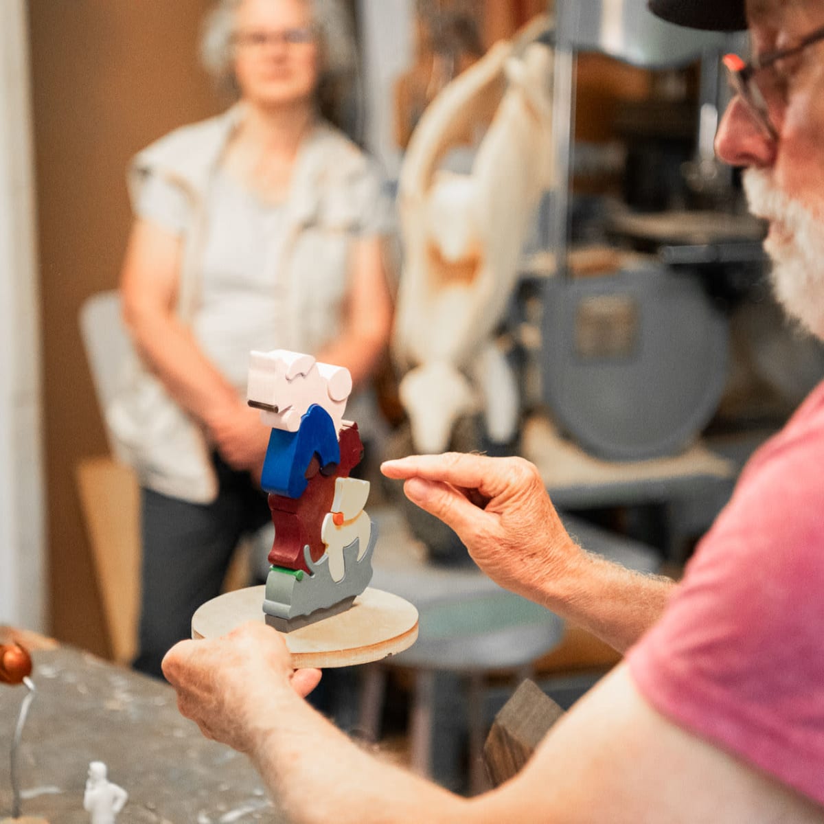 Artisan du bois.