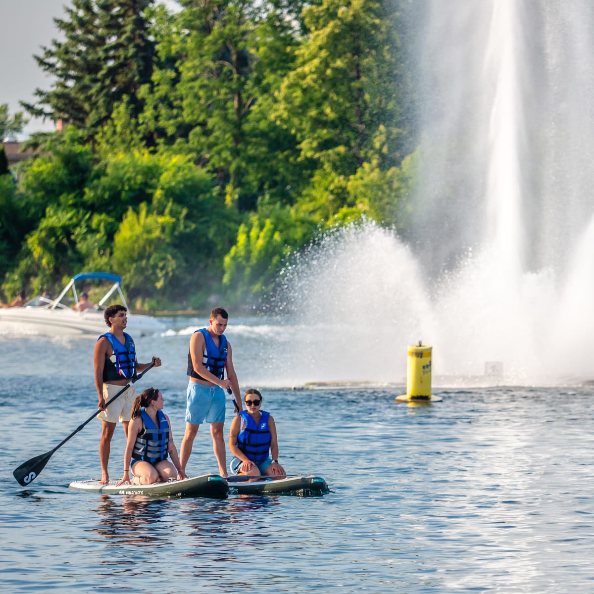 Destination Salaberry-de-Valleyfield : planche à pagaie