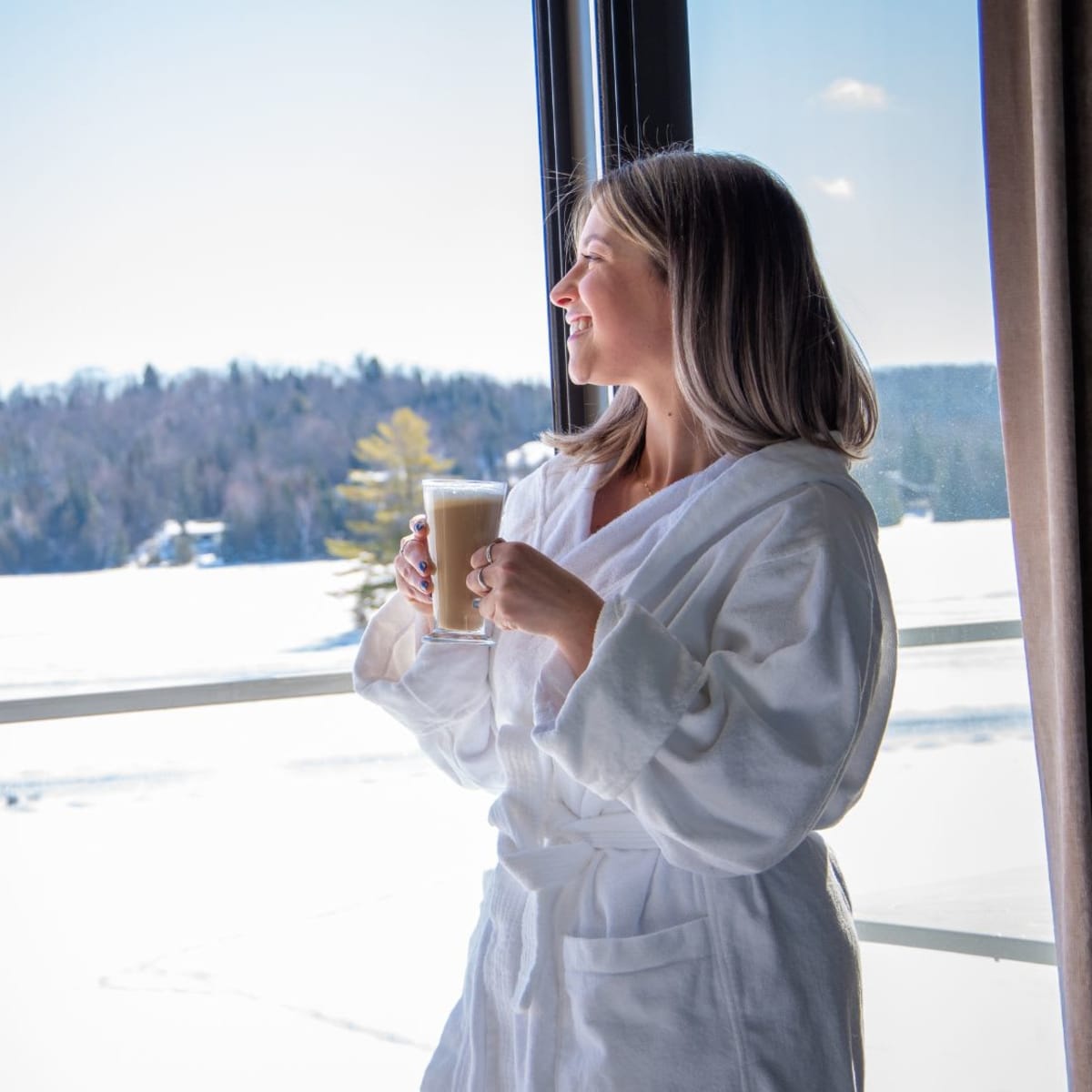 Femme à l'Estérel Resort.