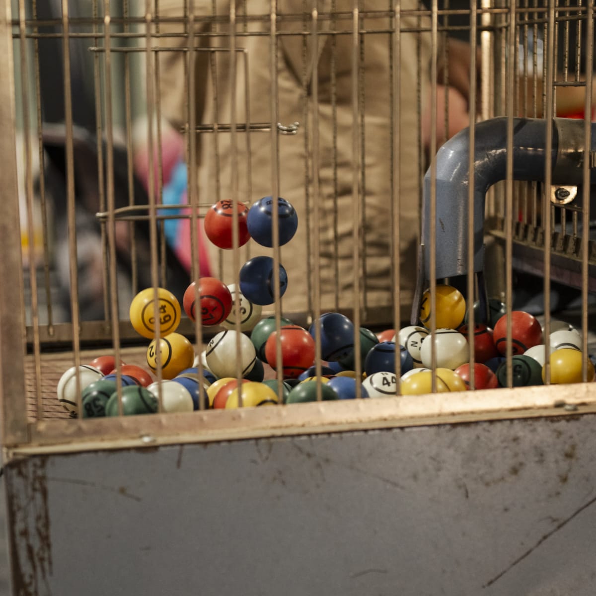 Boules de bingo à l'Exposition agricole de Beauce.