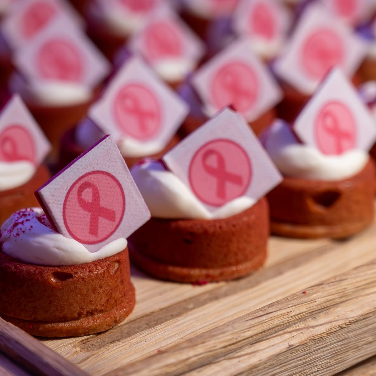 Pâtisserie en rose.