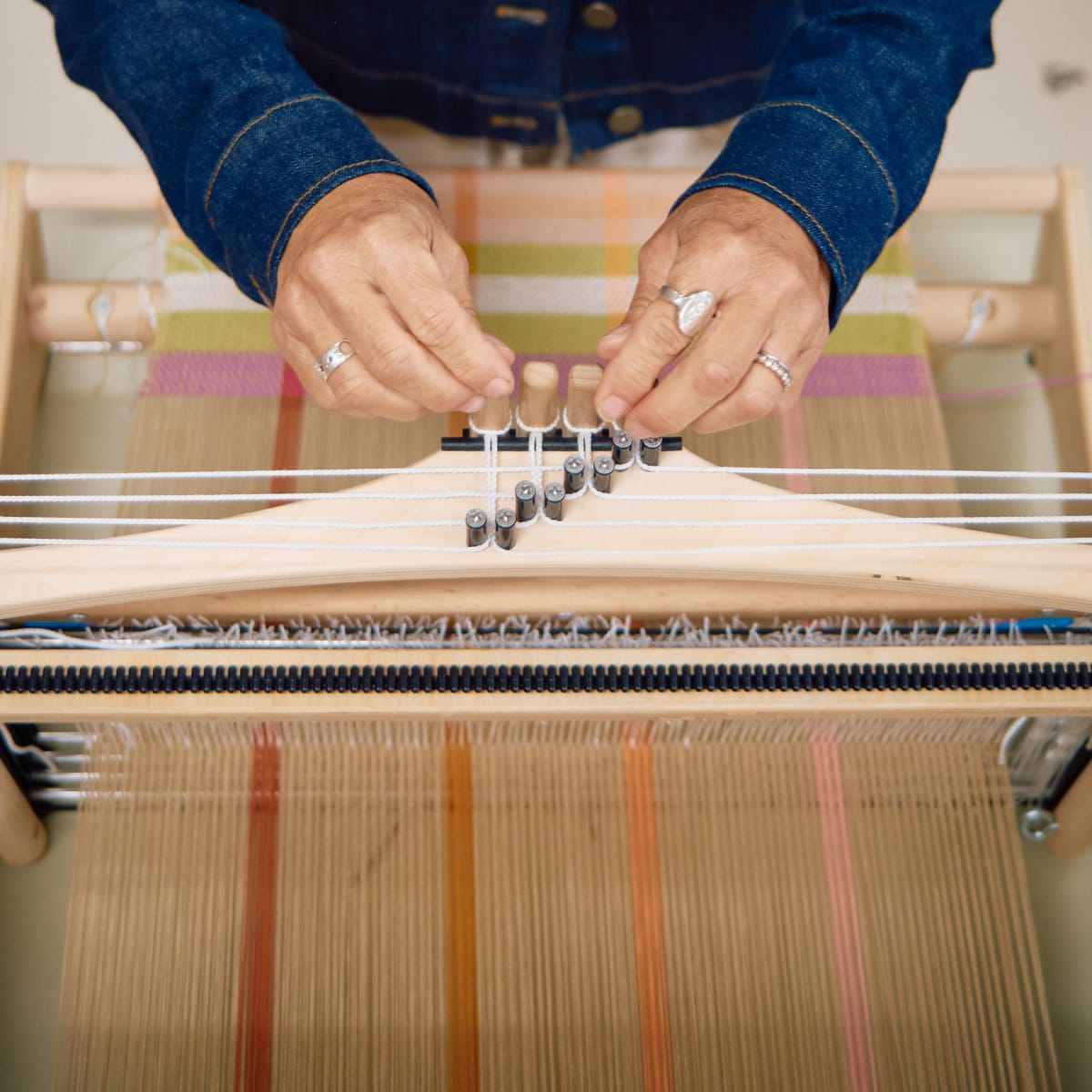 Twist Fibre Festival - A person practicing their craft