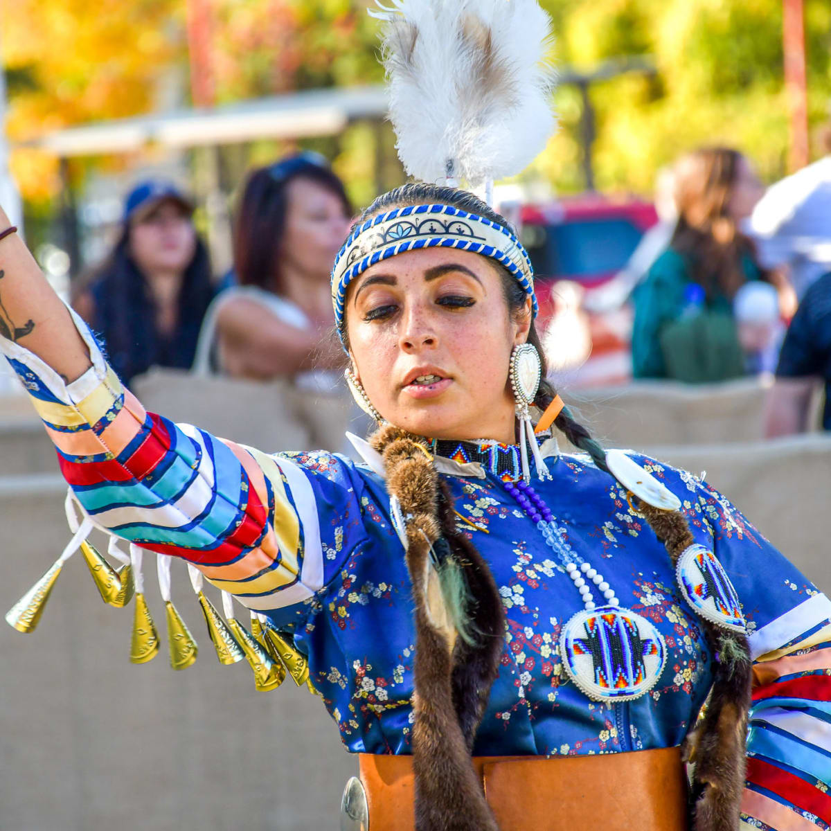 Pow wow at the Festival des couleurs de Rigaud.