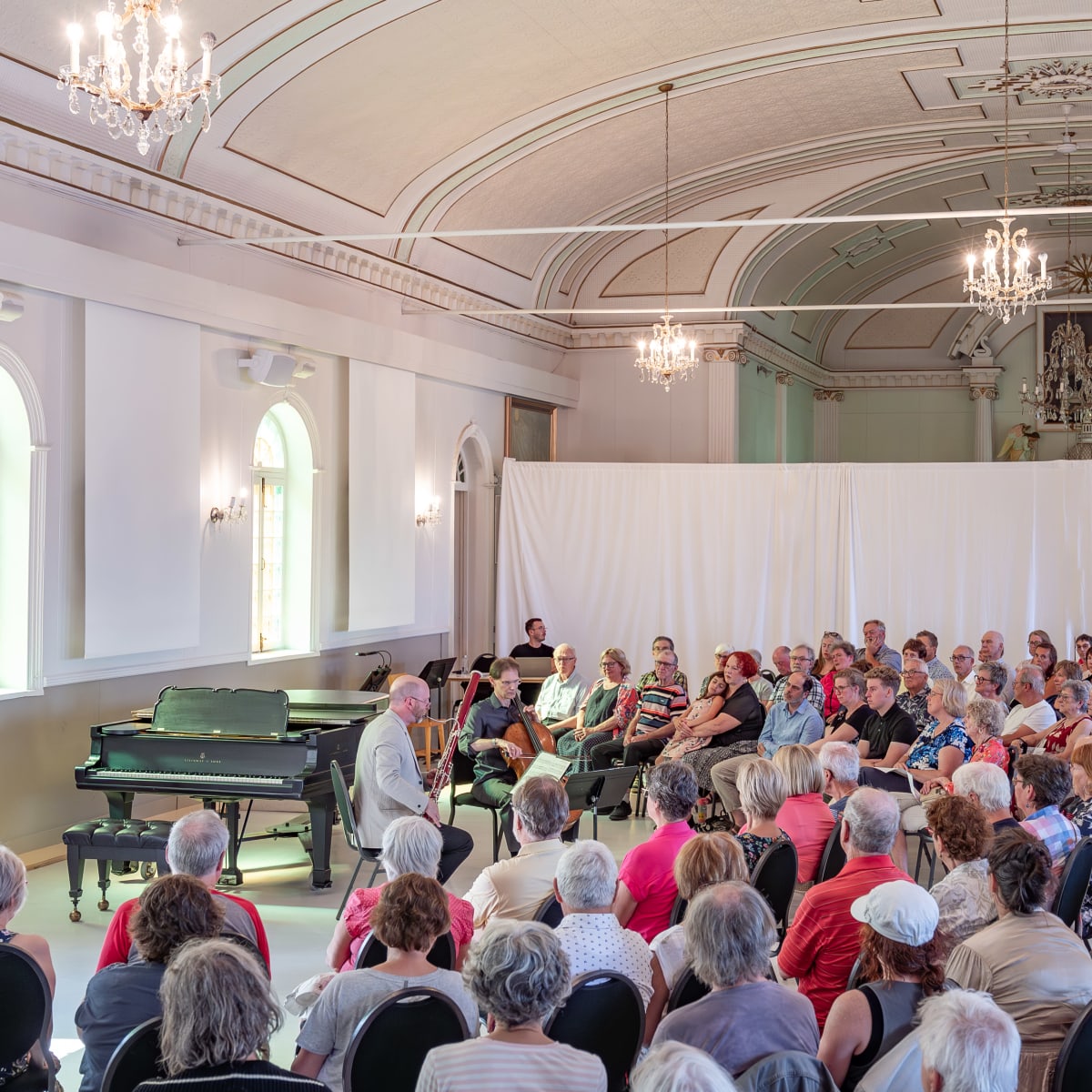 Concert dans une église - Festival international du Domaine Forget de Charlevoix.