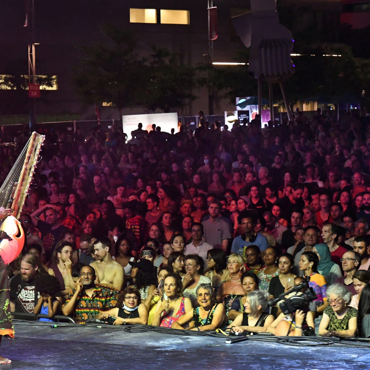 Festival international Nuits d'Afrique - Un musicien sur une scène