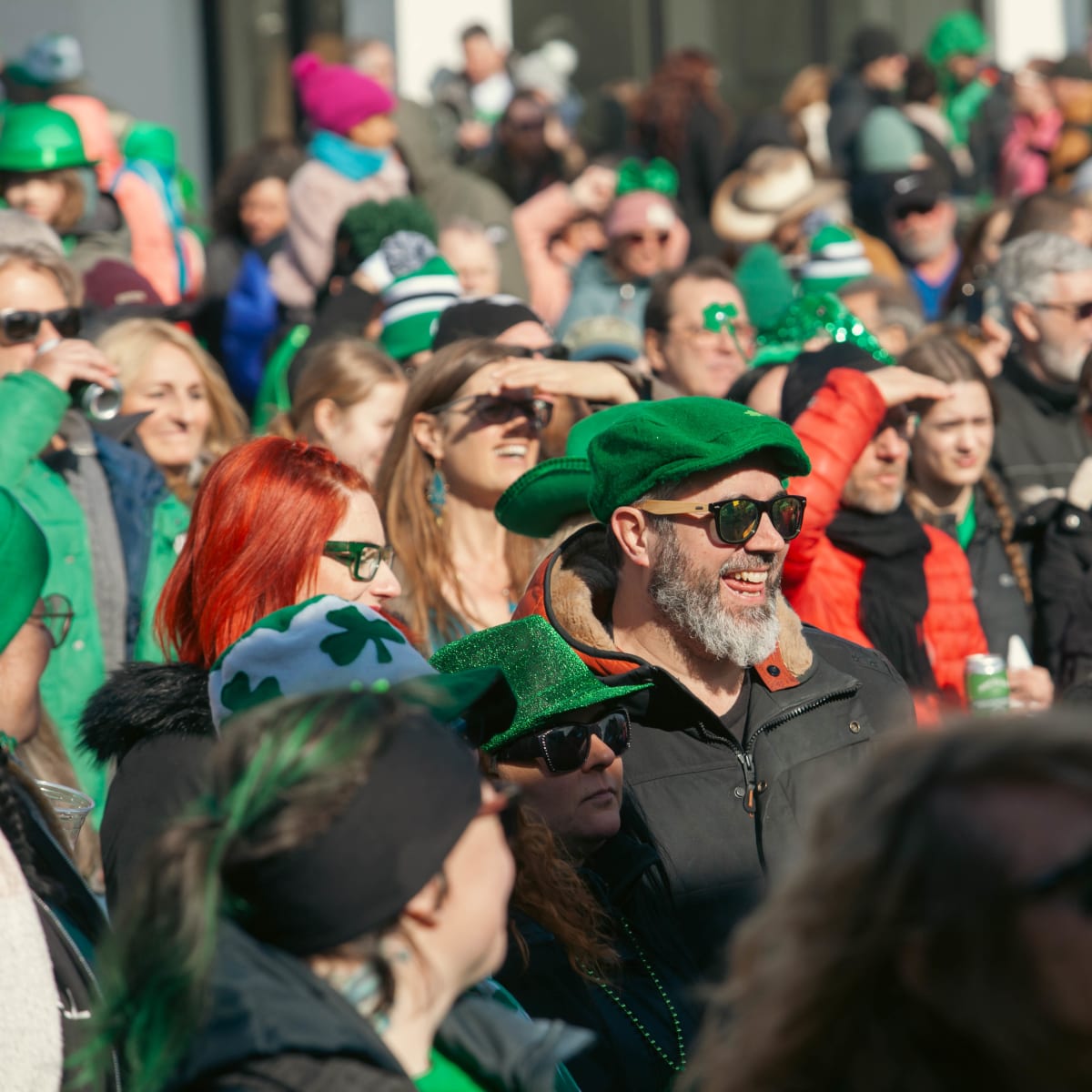 Défilé de la Saint-Patrick à Rawdon.
