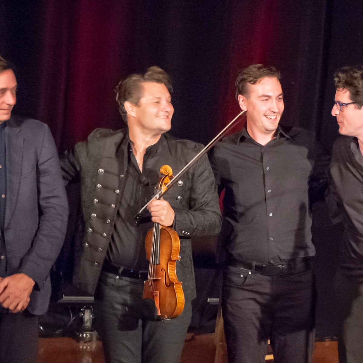 Festival Saint-Zénon-de-Piopolis - Musicians on stage