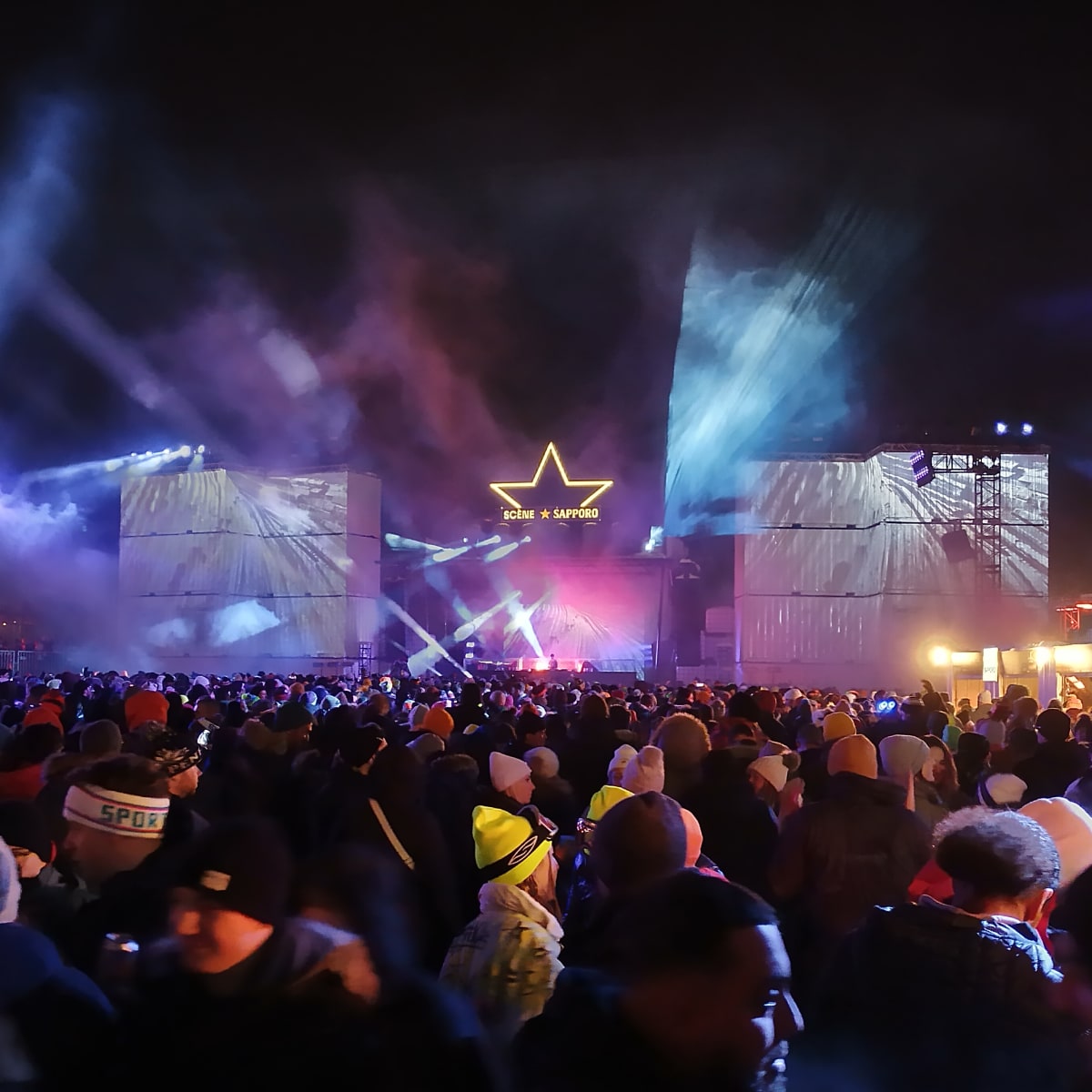 Festival Igloofest à Montréal.