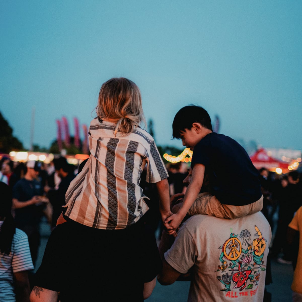 Ambiance familiale à la Fiesta Latina