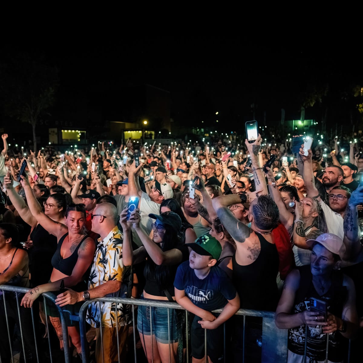 Foule au GIB FEST.
