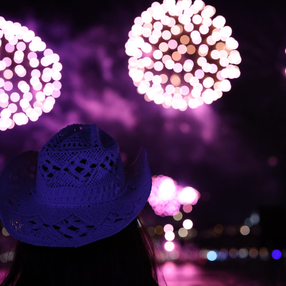 Feux d'artifices au Grands Feux Loto-Québec.