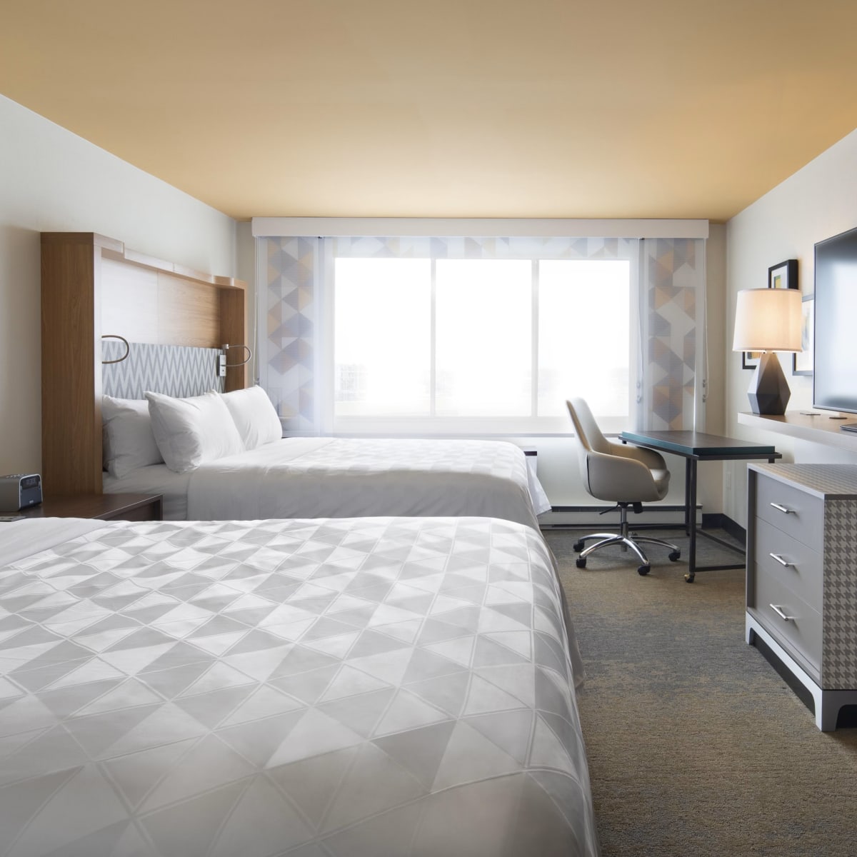 Holiday Inn Montréal-Longueuil - Chambre avec deux lits