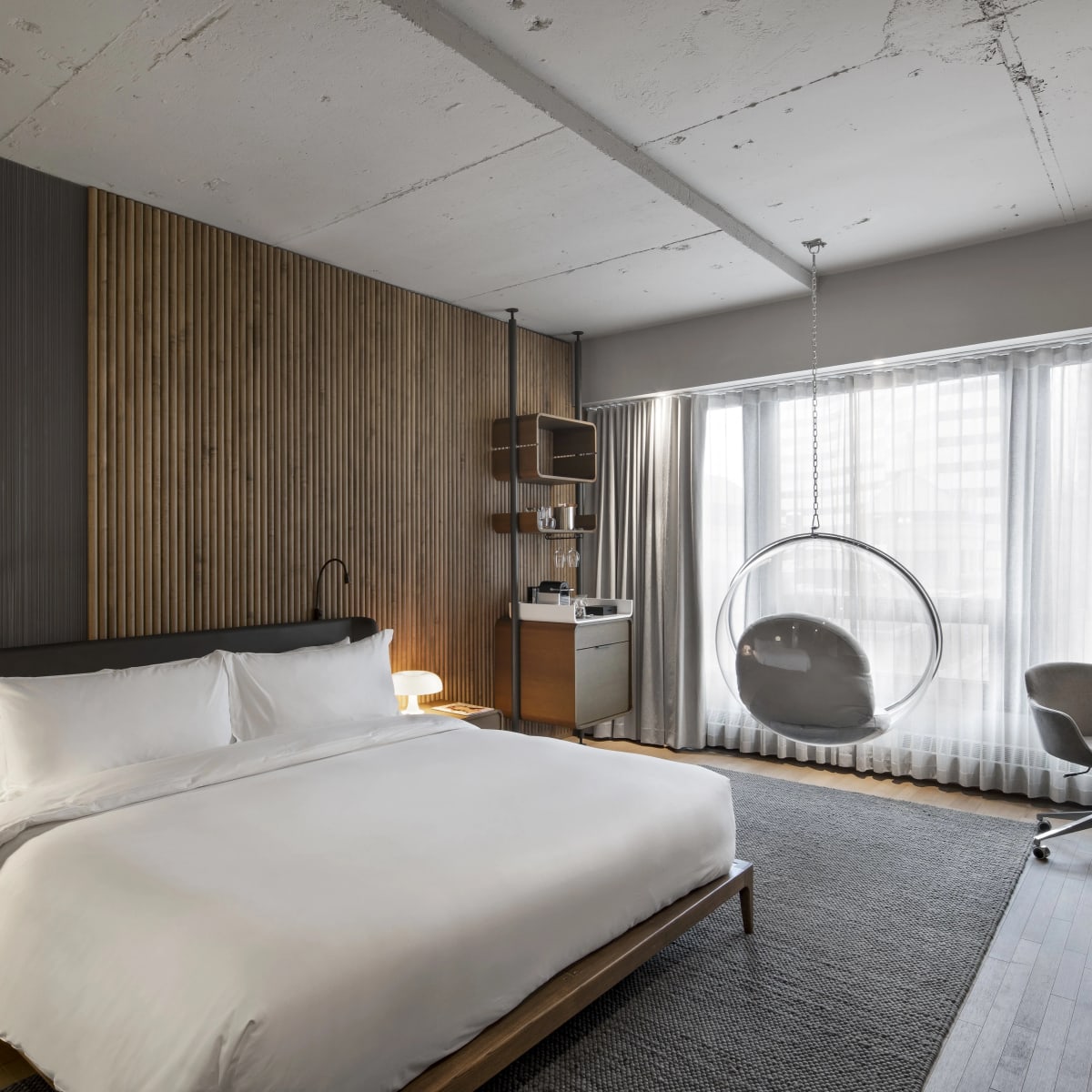 Hôtel Le Germain Montréal - Chambre moderne