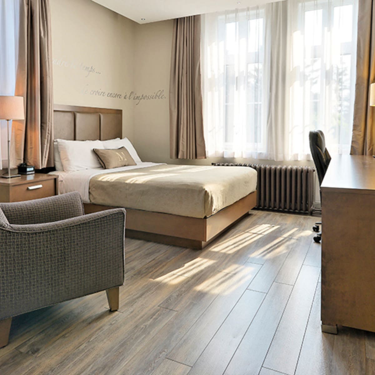 Chambre à l'Hôtel Montfort