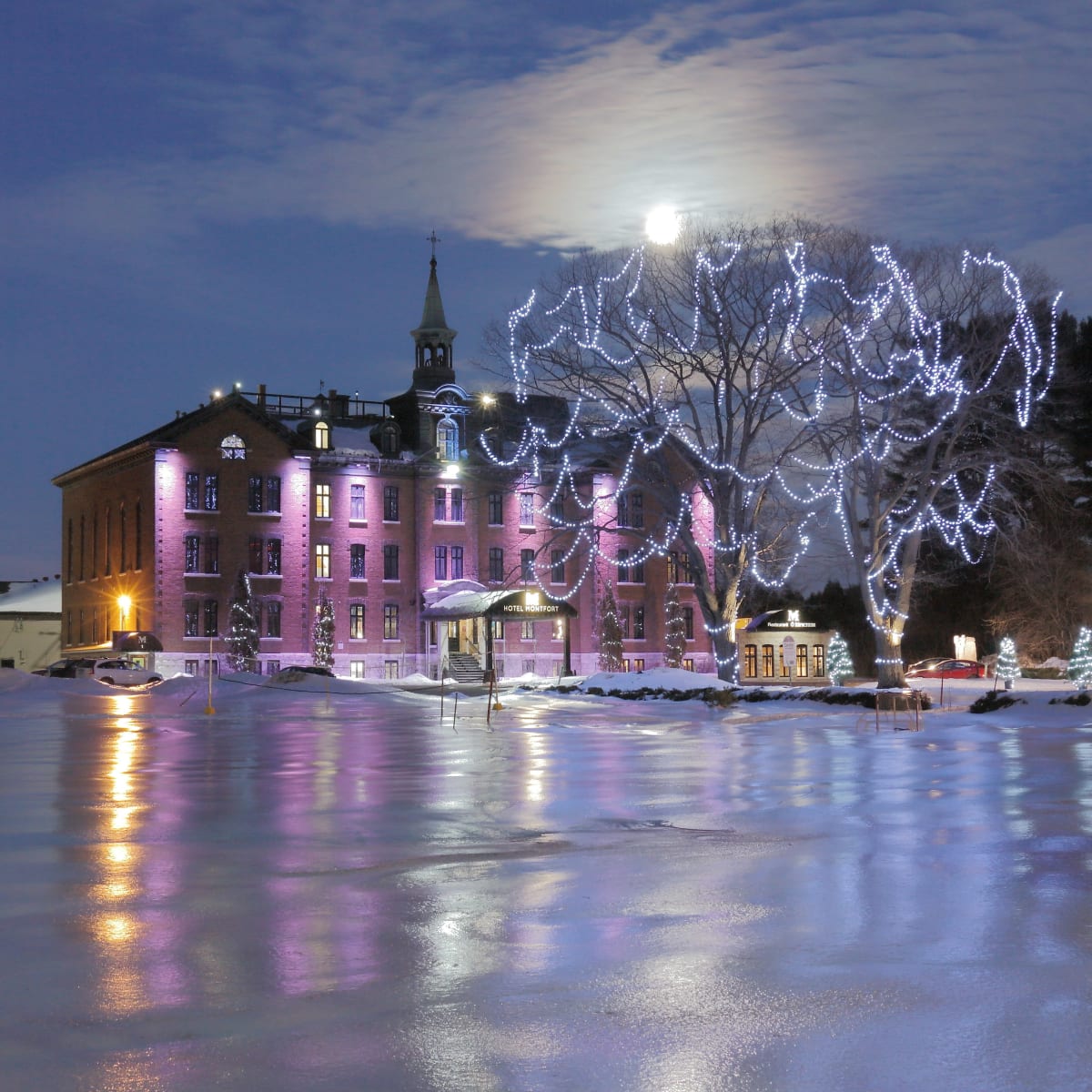Hôtel Montfort en hiver