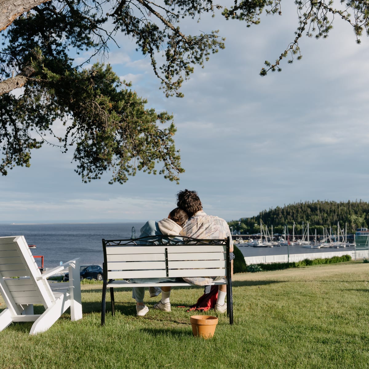L'Hôtel Tadoussac.