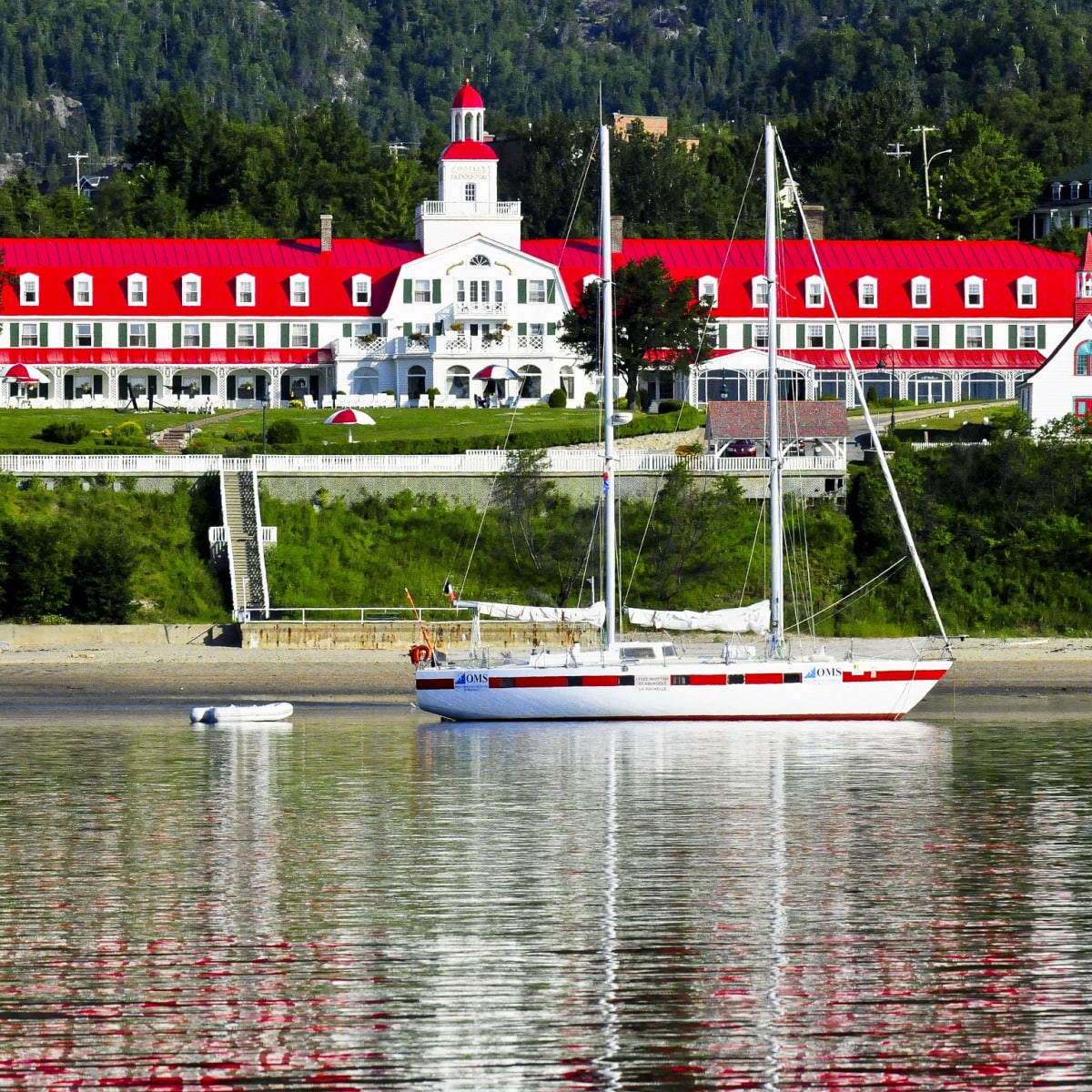 L'Hôtel Tadoussac.