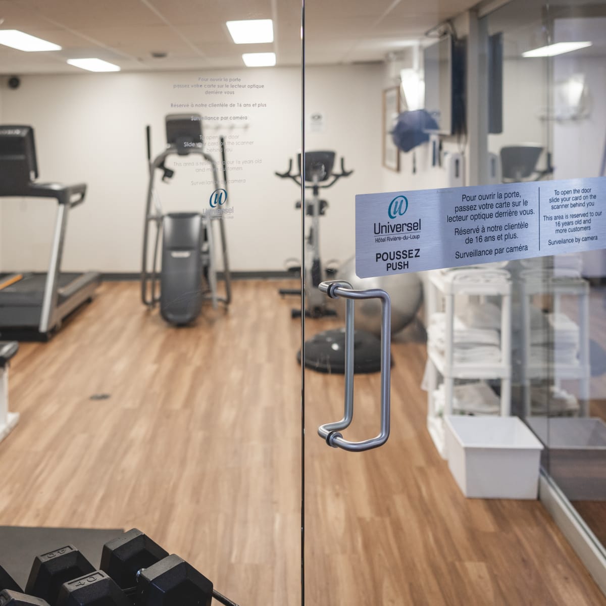 Hôtel Universel Rivière-du-Loup - Salle de conditionnement physique