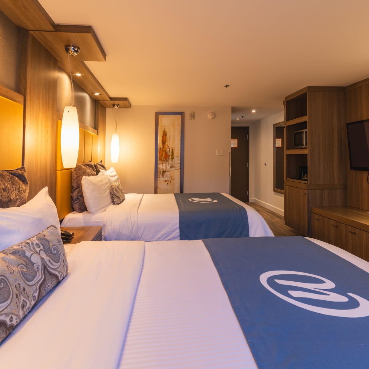 Hôtel Universel Rivière-du-Loup - Chambre avec deux lits
