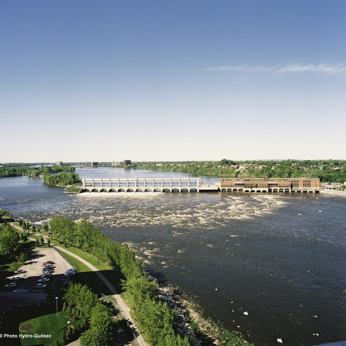 Centrale hydroélectrique.