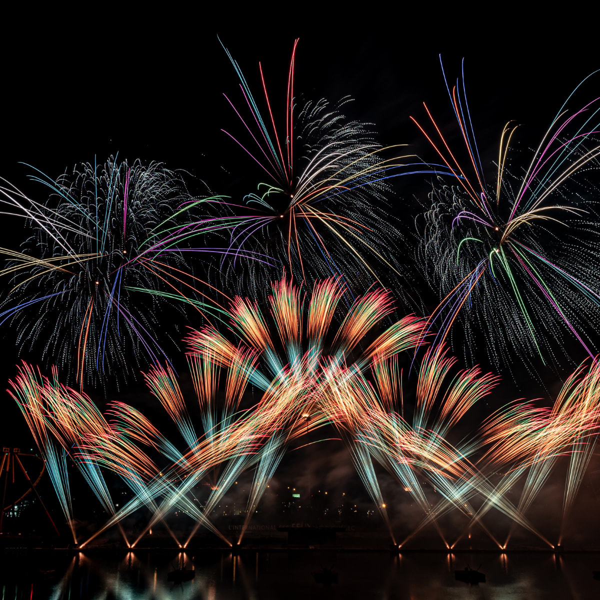 Feu d'artifice La Ronde Six Flag