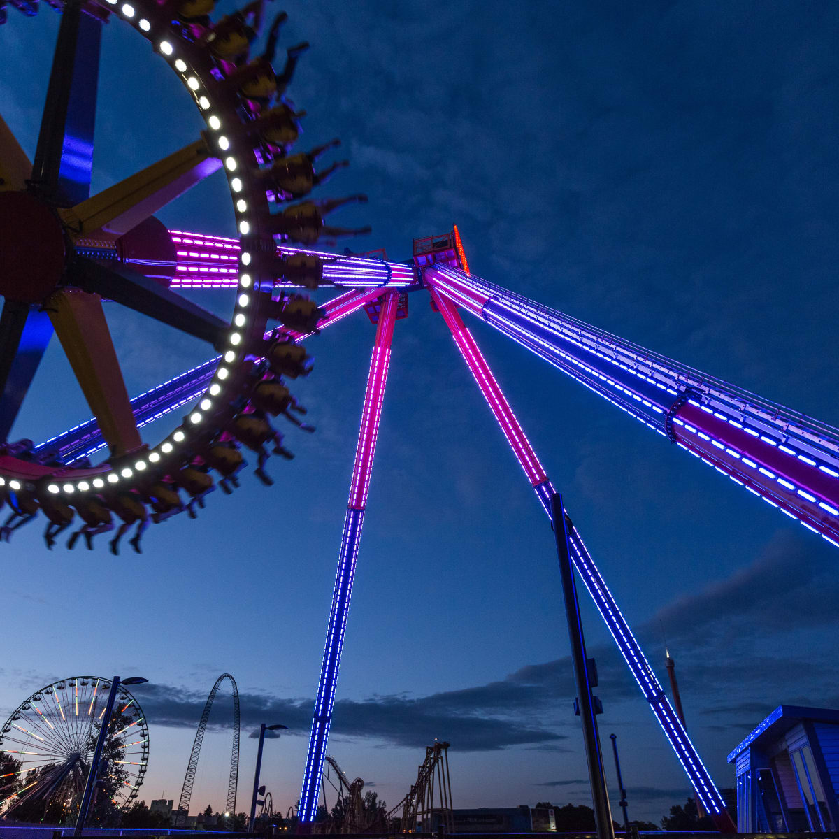 Montagne russe La Ronde Six Flag
