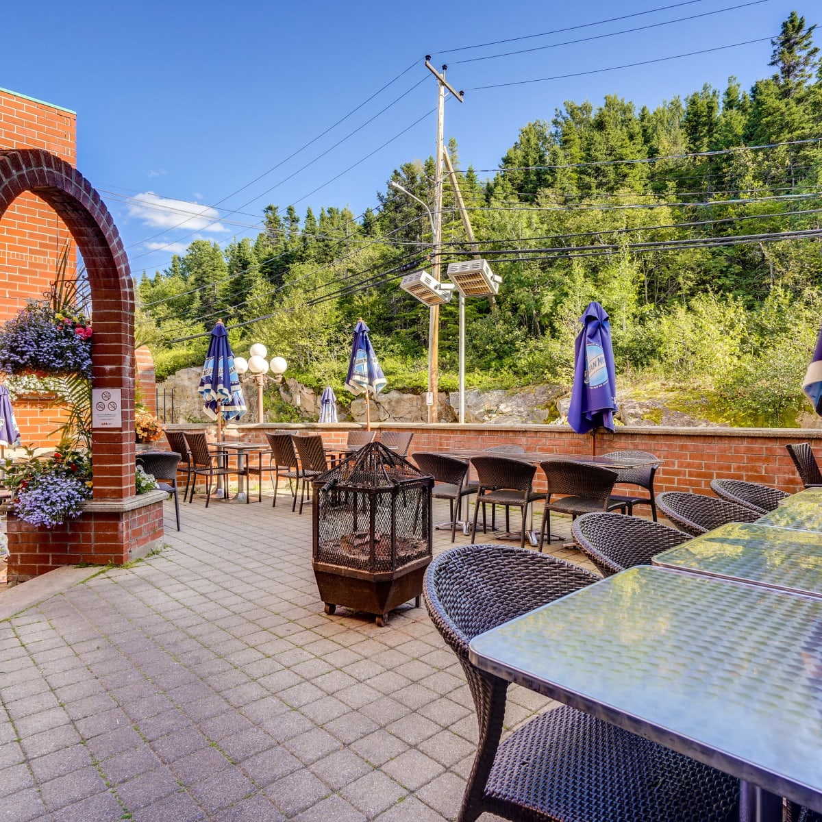 Photo de la terrasse